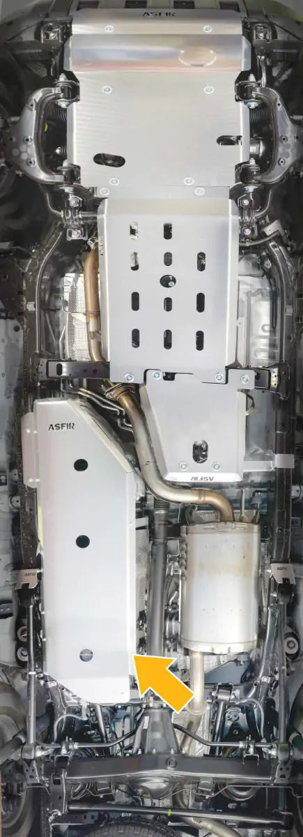 Toyota Land Cruiser 250 Fuel Tank Skid Plate | Hybrid