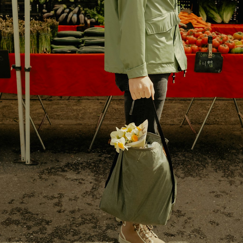 Packable Tote | Sage (PFAS)