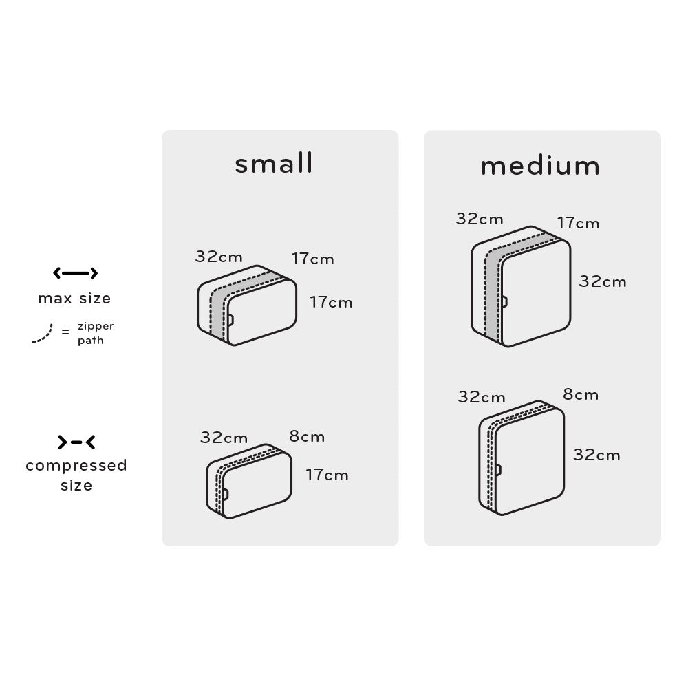 Packing Cube | Small | Charcoal