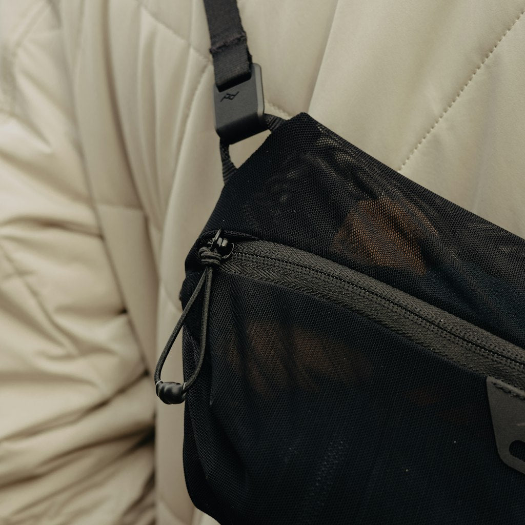 Ultralight Packing Cube | XS | Black | Mesh