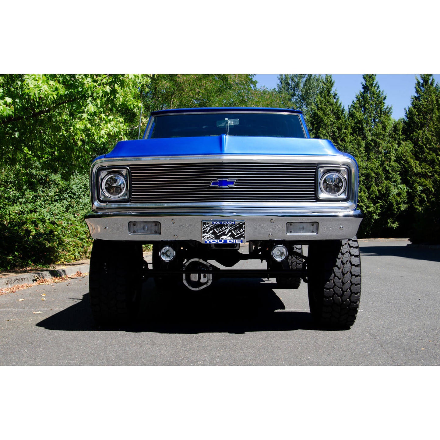 5.75" VX Series LED Headlight Kit - Chrome | White Halo