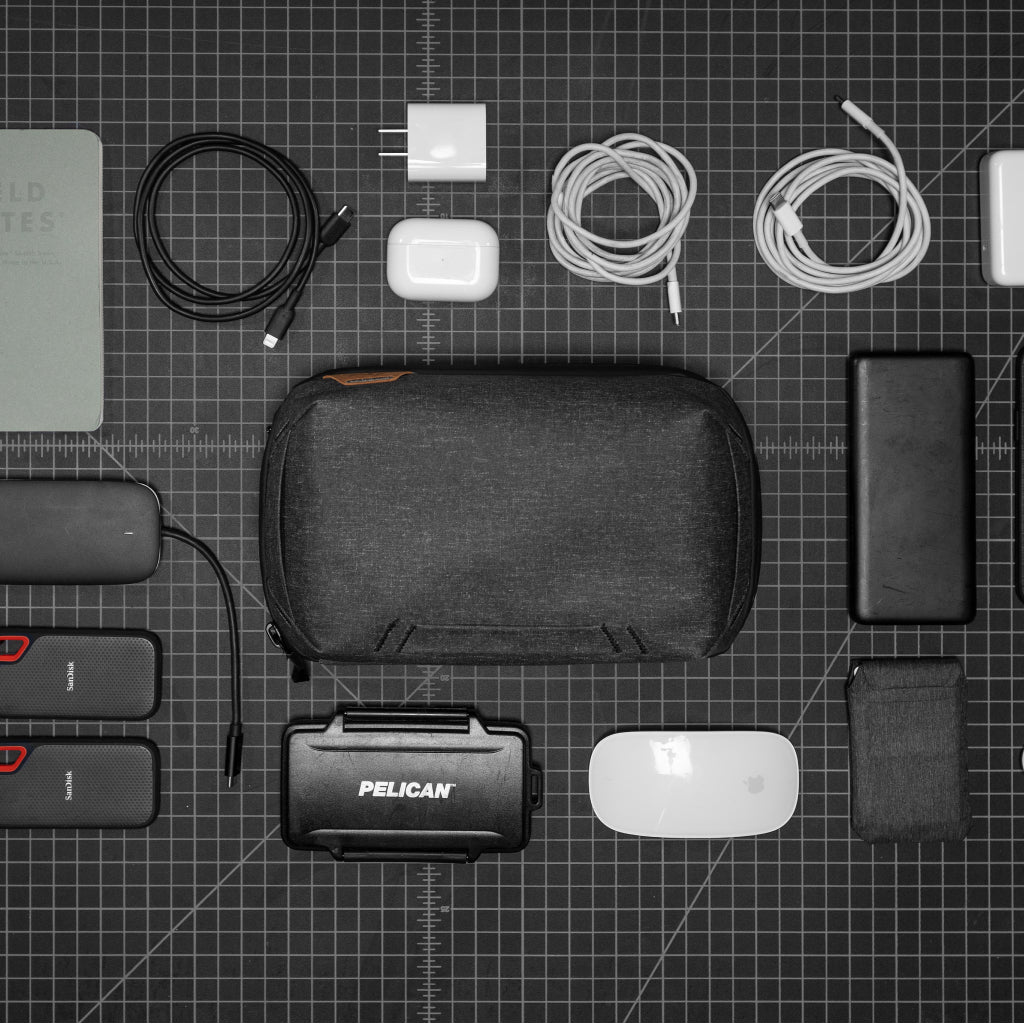 Tech Pouch | Charcoal (PFAS)