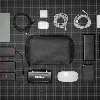 Tech Pouch | Charcoal (PFAS)