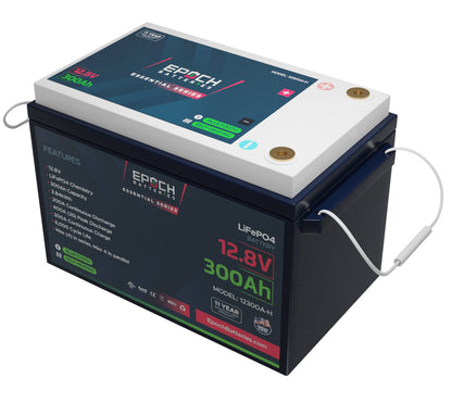 12V 300Ah | Heated & Bluetooth | LiFePO4 Battery - Epoch Essentials