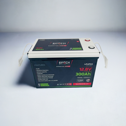 12V 300Ah | Heated & Bluetooth | LiFePO4 Battery - Epoch Essentials