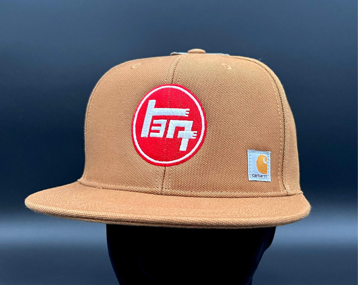 TEQ Toyota Carhartt Flat Brim Structured Snap Back Hat - Reefmonkey