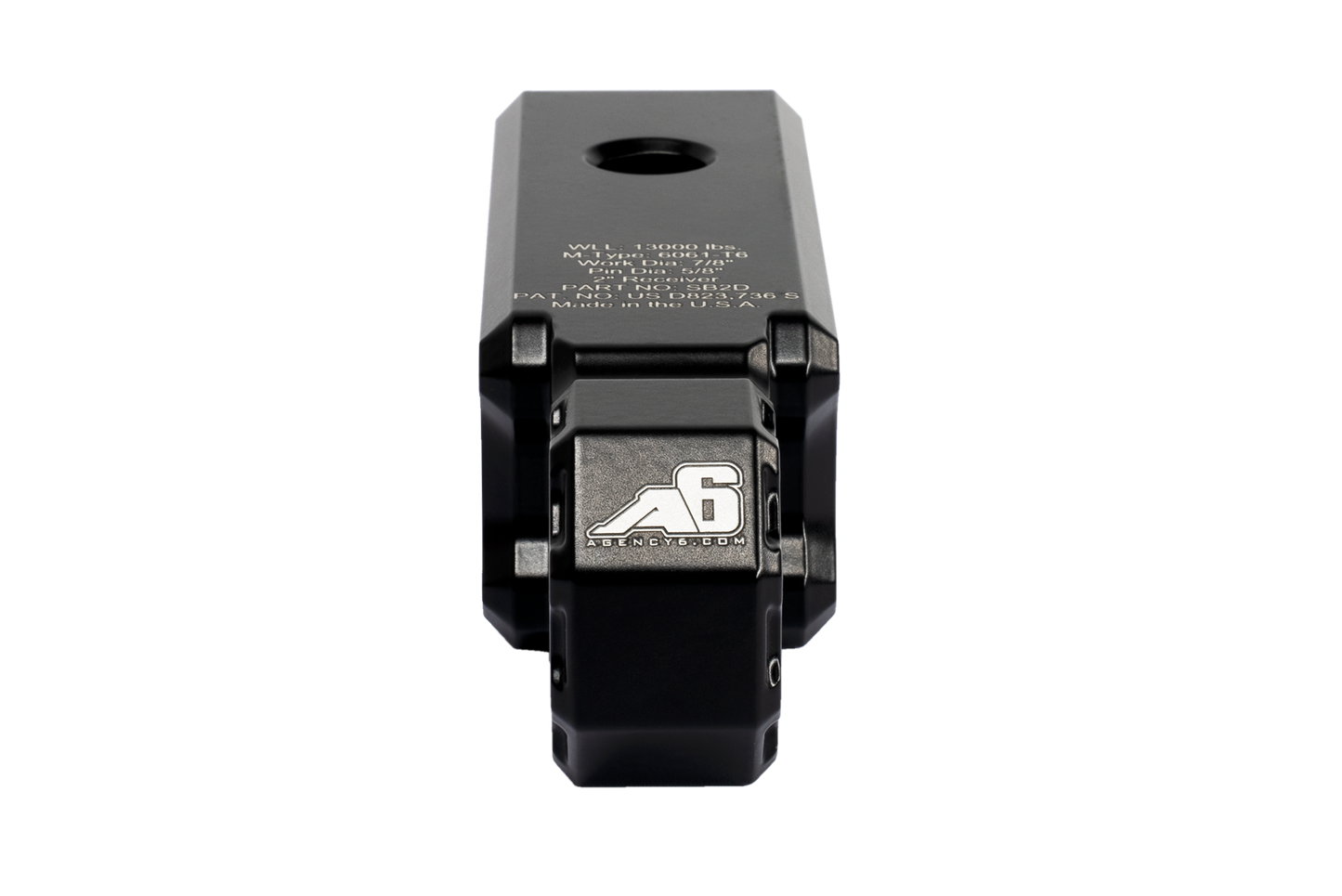 Shackle Block 2" Assembly - Black