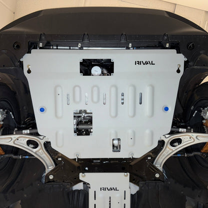 RIVAL Gen2 Aluminum Engine Skid Plate 2021-2025 Ford Maverick 2WD AWD Including Lobo Except Tremor