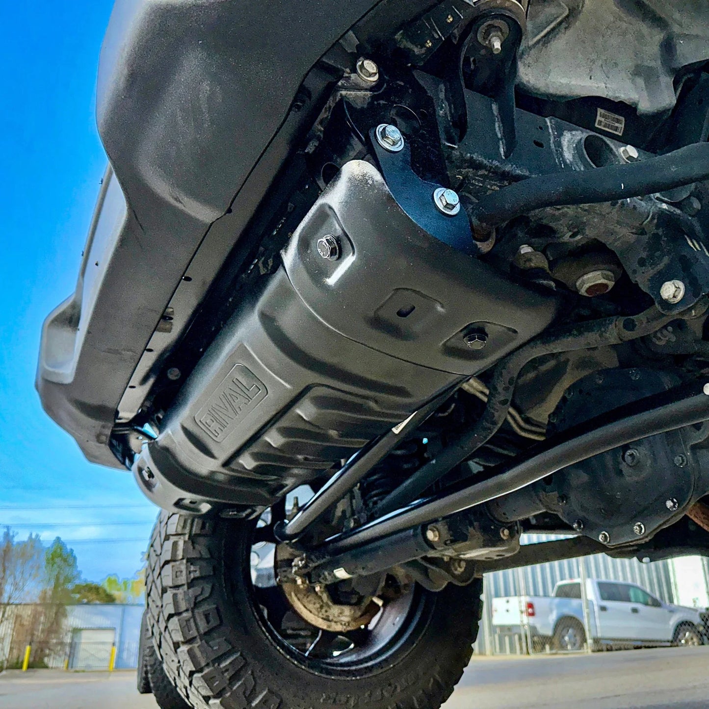 RIVAL Lower Skid Plate 2018-2025 Jeep Wrangler JL | 2007-2018 Jeep Wrangler JK | 2020-2025 Jeep Gladiator Except Mojave