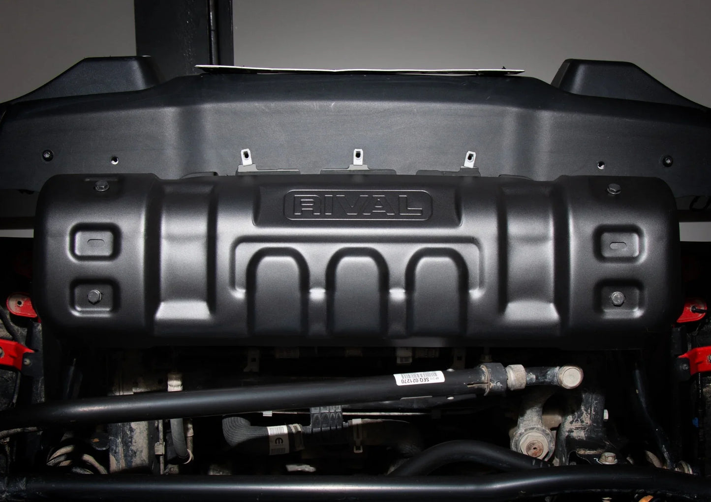 RIVAL Lower Skid Plate 2018-2025 Jeep Wrangler JL | 2007-2018 Jeep Wrangler JK | 2020-2025 Jeep Gladiator Except Mojave