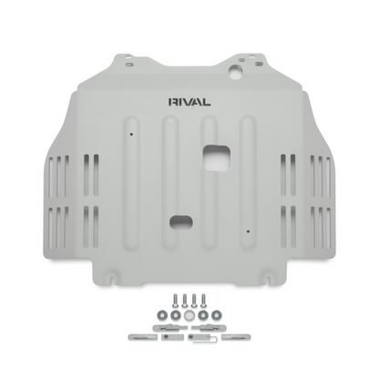 RIVAL Aluminum Transmission Catalytic Converter Skid Plate 2024-2025 Toyota Tacoma 4Gen 4WD 2WD Except Hybrid Compatible With TRD*