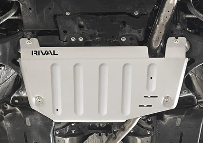 RIVAL Aluminum Transmission Skid Plate 2020-2025 Subaru Forester incl. Wilderness | 2020-2025 Subaru Outback | 2020-2025 Subaru Crosstrek