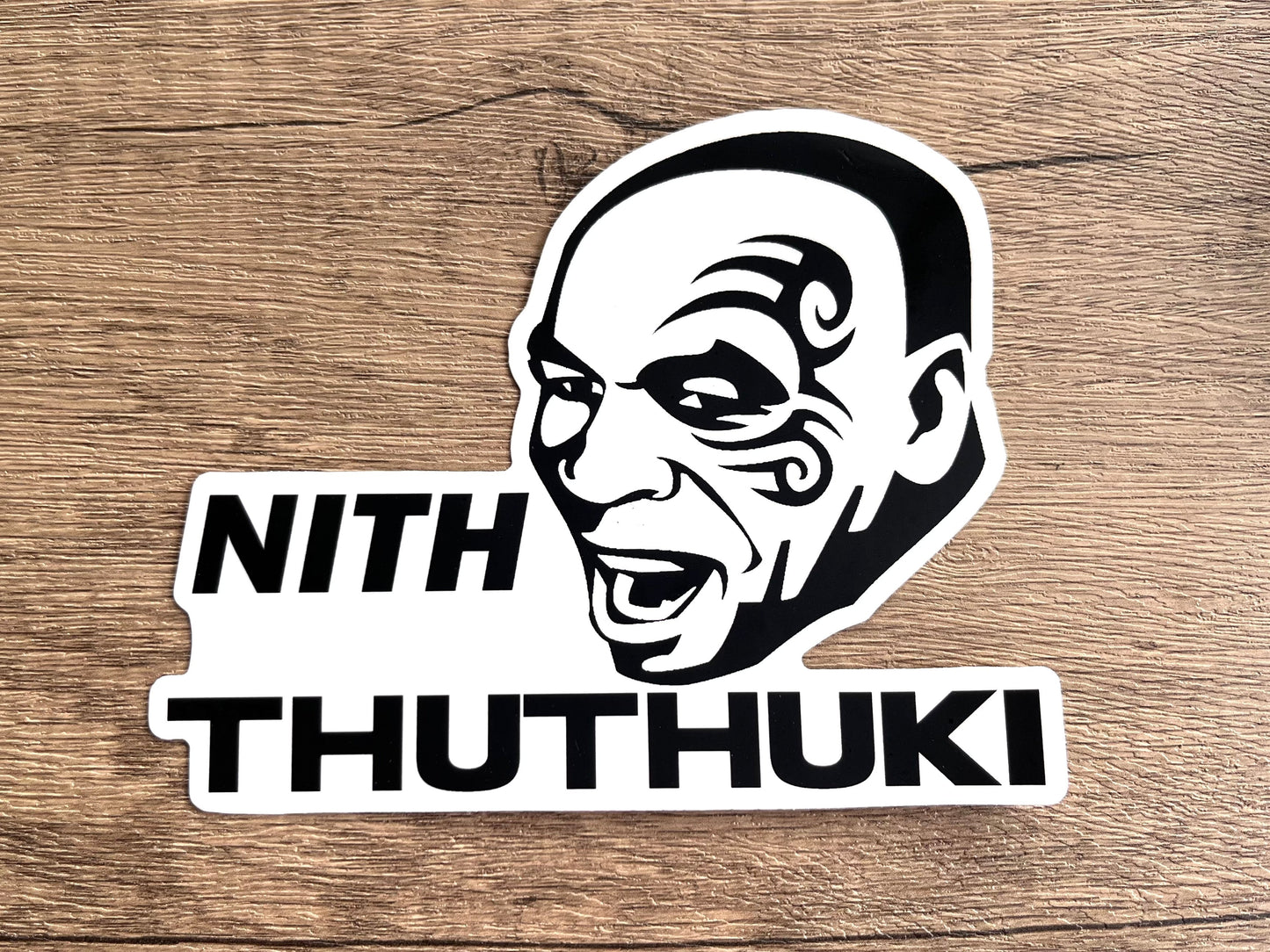 Nith Thuthuki Suzuki Mike Tyson Waterproof Vinyl Decal Bumper Sticker