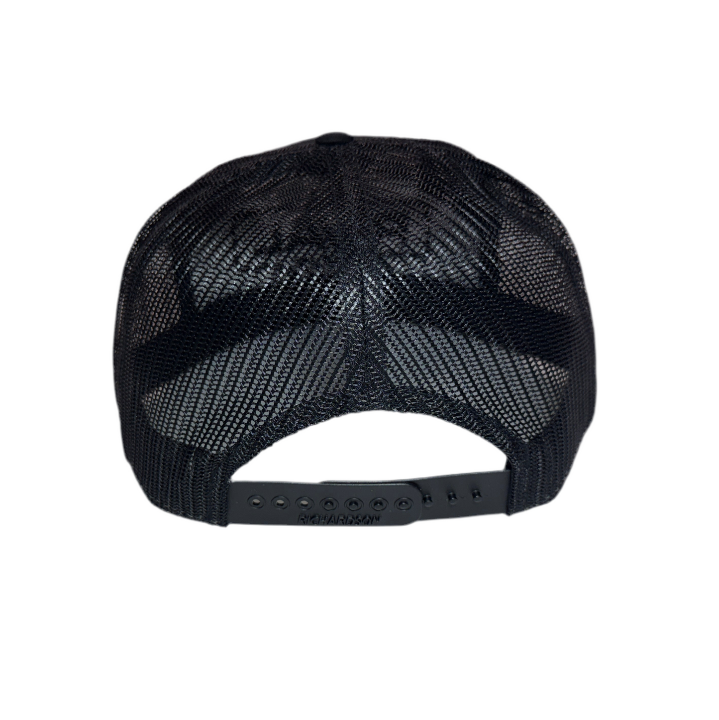 RIVAL 4x4 Black Gray Trucker Hat Embroidered