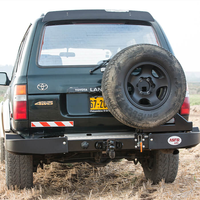 Toyota Land Cruiser 80 Spare Tire Carrier | for Asfir Rear Bumper