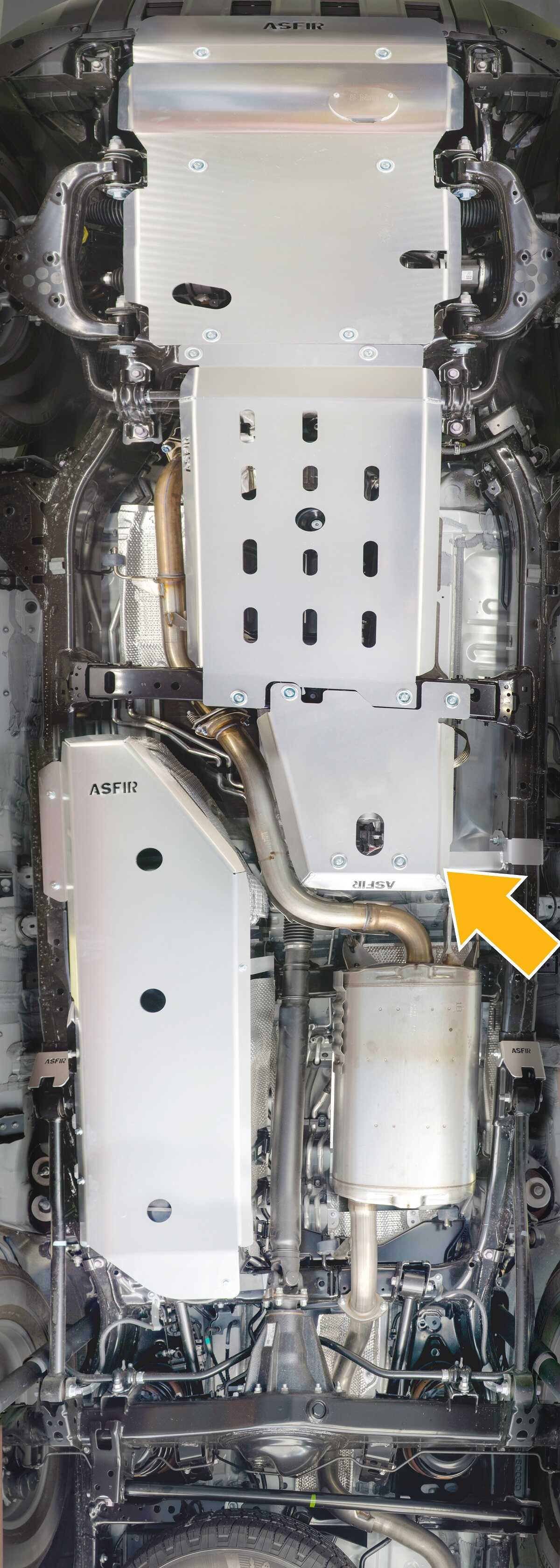 Toyota Land Cruiser 250 Transfer Case Skid Plate | Hybrid