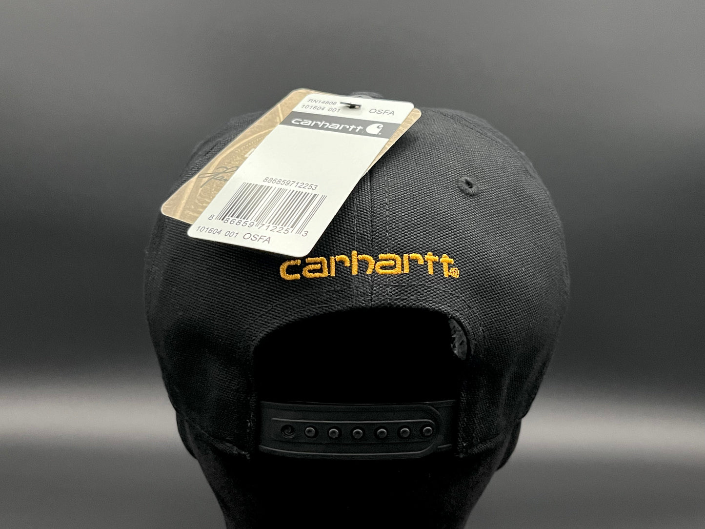 TEQ Toyota Carhartt Flat Brim Structured Snap Back Hat - Reefmonkey