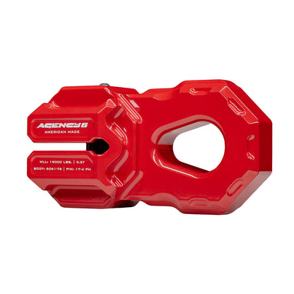 Agency 6 Billet Winch Shackle