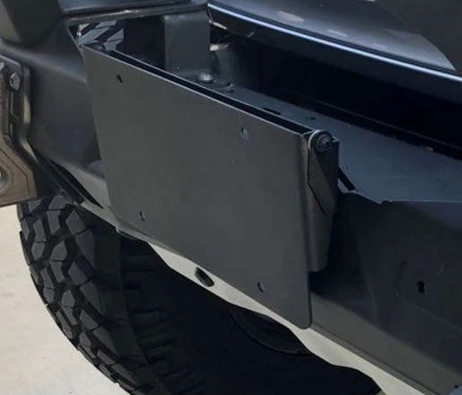 RIVAL Flip-Up License Plate Mounting Bracket