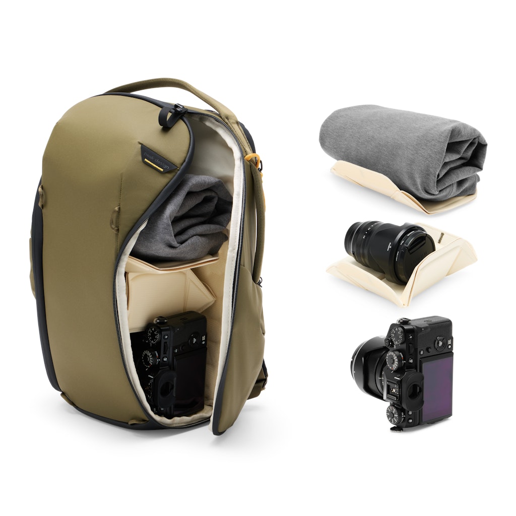 Everyday Backpack Zip | 15L | Kelp