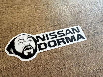 Nissan Dorma Opera Decal Bumper Sticker