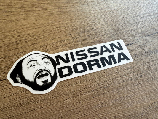 Nissan Dorma Opera Decal Bumper Sticker