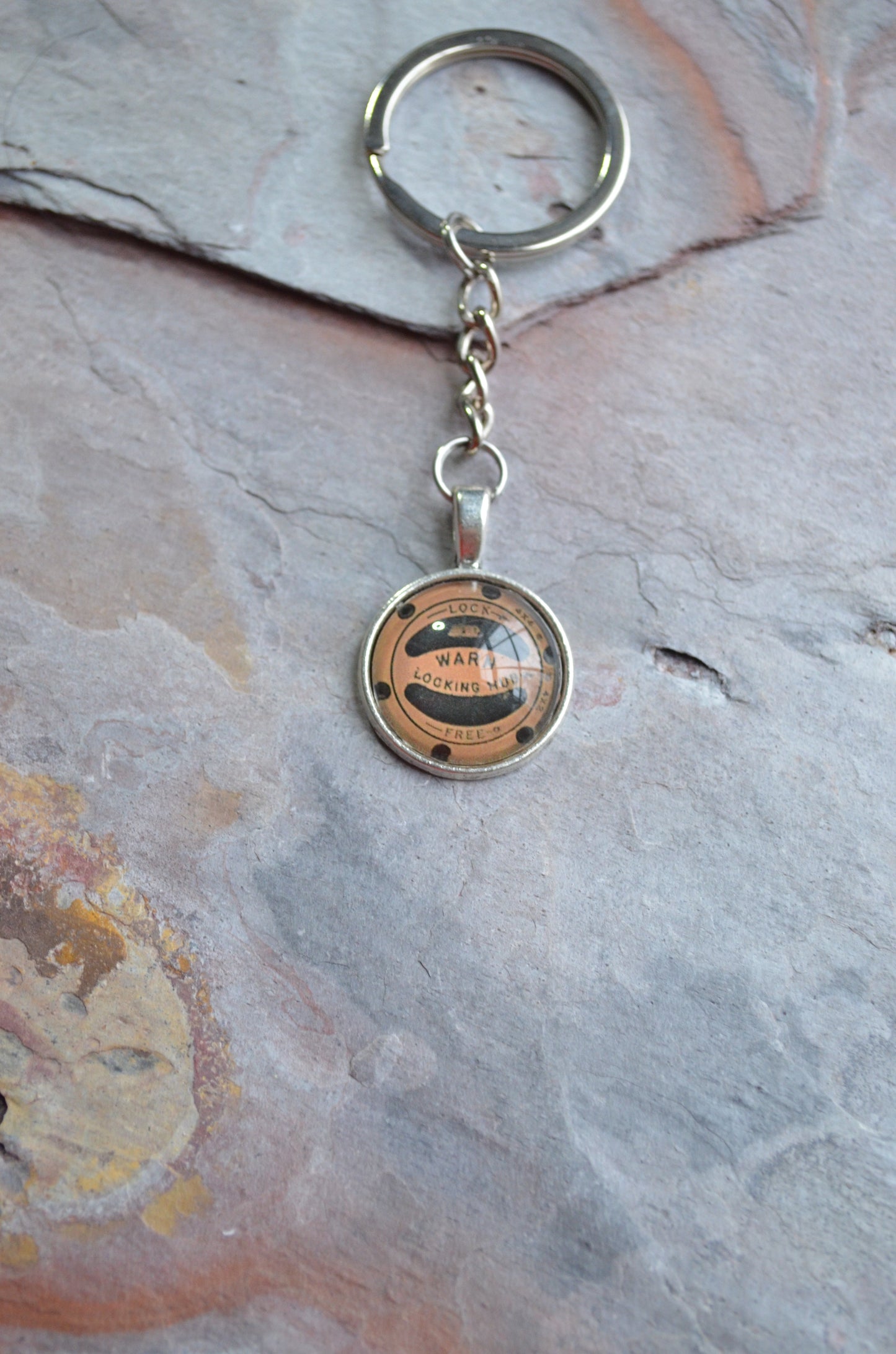 Warn Hubs Key Chain Locking Hubs Handmade Gifts Brass or Silver