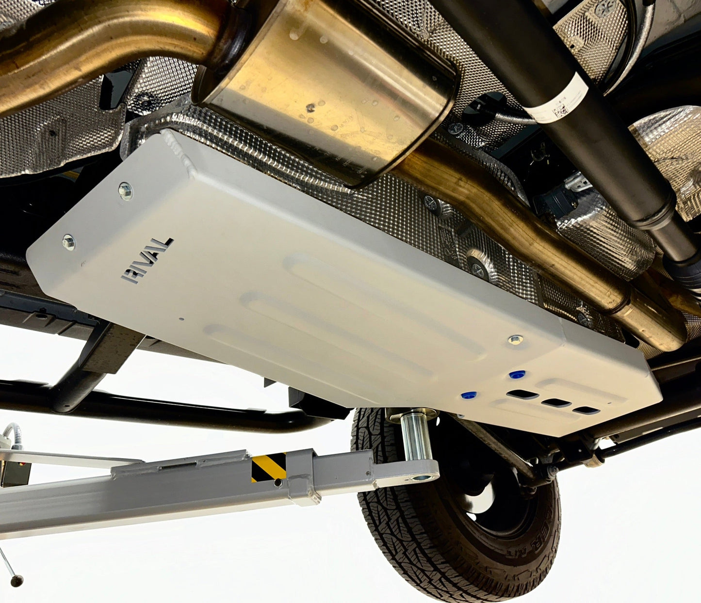 RIVAL Aluminum Gas Tank Skid Plate Ineos Grenadier | Ineos Quartermaster
