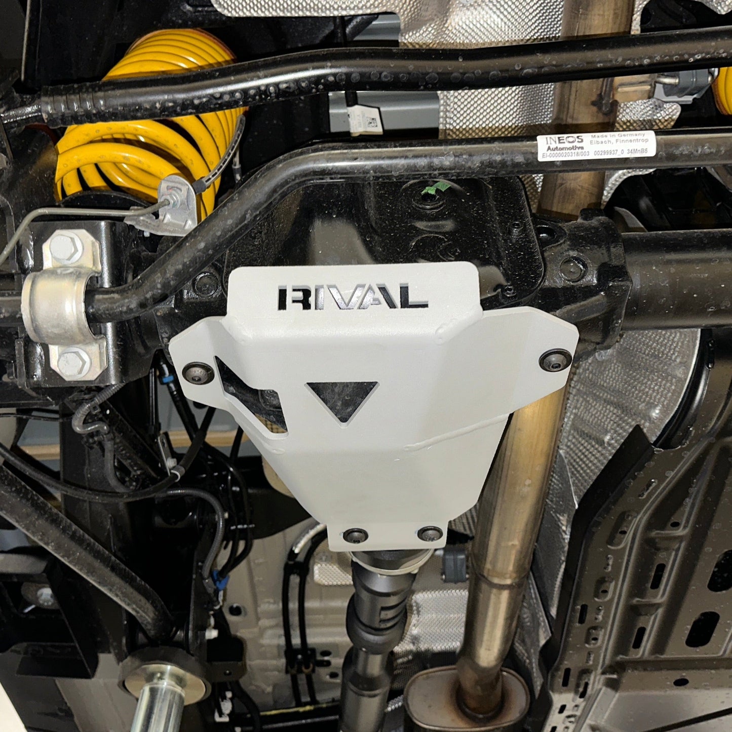 RIVAL Aluminum Rear Differential Skid Plate 2023-2025 Ineos Grenadier 2024-2025 Ineos Quartermaster