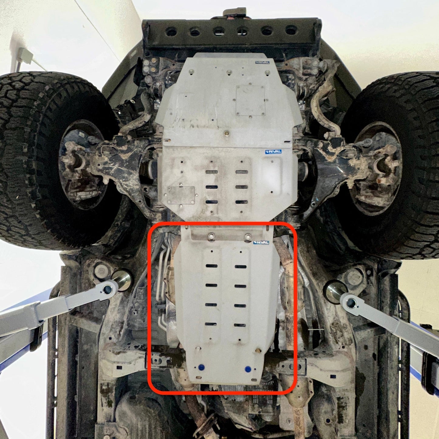 RIVAL Aluminum Transmission Skid Plate 2007-2021 Toyota Land Cruiser 200 | Lexus LX570