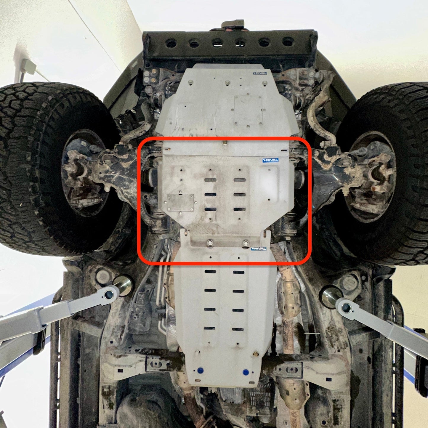 RIVAL Aluminum Engine Skid Plate 2007-2021 Toyota Land Cruiser 200 | Lexus LX570