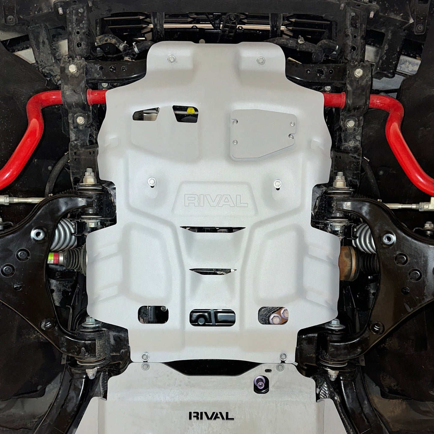 RIVAL Aluminum Engine Skid Plate 2021-2025 Toyota Tundra 2022-2025 Toyota Sequoia