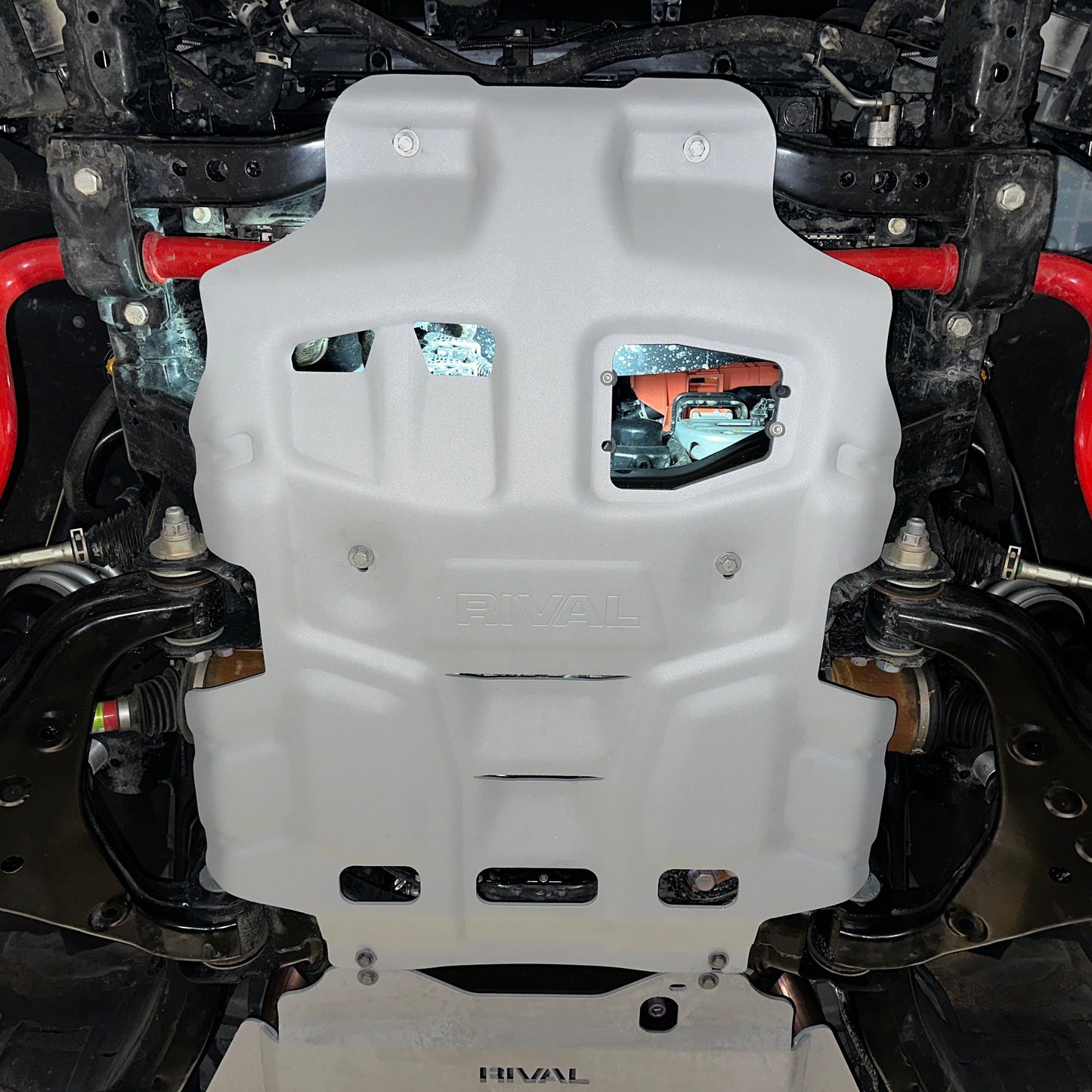 RIVAL Aluminum Engine Skid Plate 2021-2025 Toyota Tundra 2022-2025 Toyota Sequoia