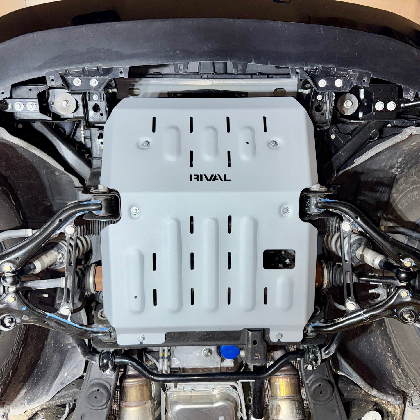 RIVAL Aluminum Engine Skid Plate Chevrolet Tahoe Silverado GMC Sierra Yukon Cadillac Escalade