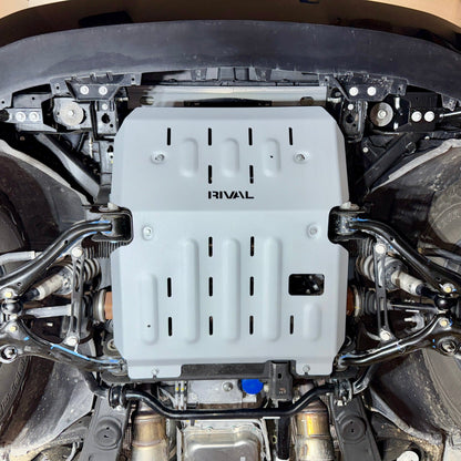 RIVAL Aluminum Engine Skid Plate Chevrolet Tahoe Silverado GMC Sierra Yukon Cadillac Escalade