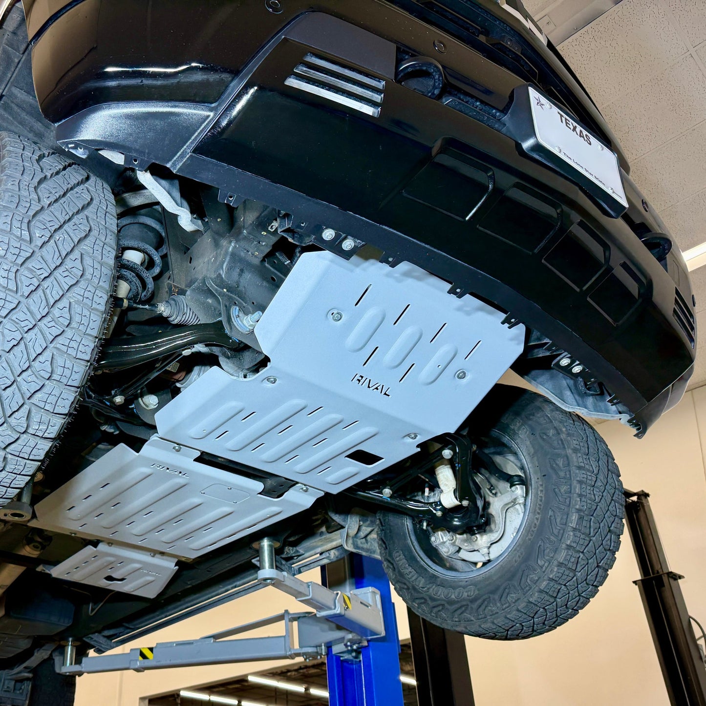 RIVAL Aluminum Engine Skid Plate Chevrolet Tahoe Silverado GMC Sierra Yukon Cadillac Escalade