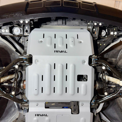 RIVAL Aluminum Engine Skid Plate Chevrolet Tahoe Silverado GMC Sierra Yukon Cadillac Escalade
