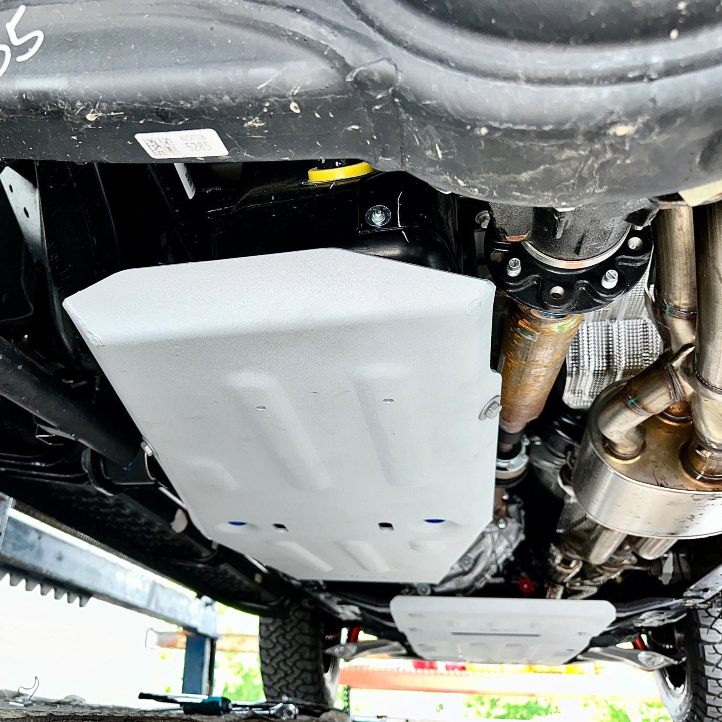 RIVAL Aluminum Gas Tank Skid Plate 2024-2025 Ford Ranger Raptor