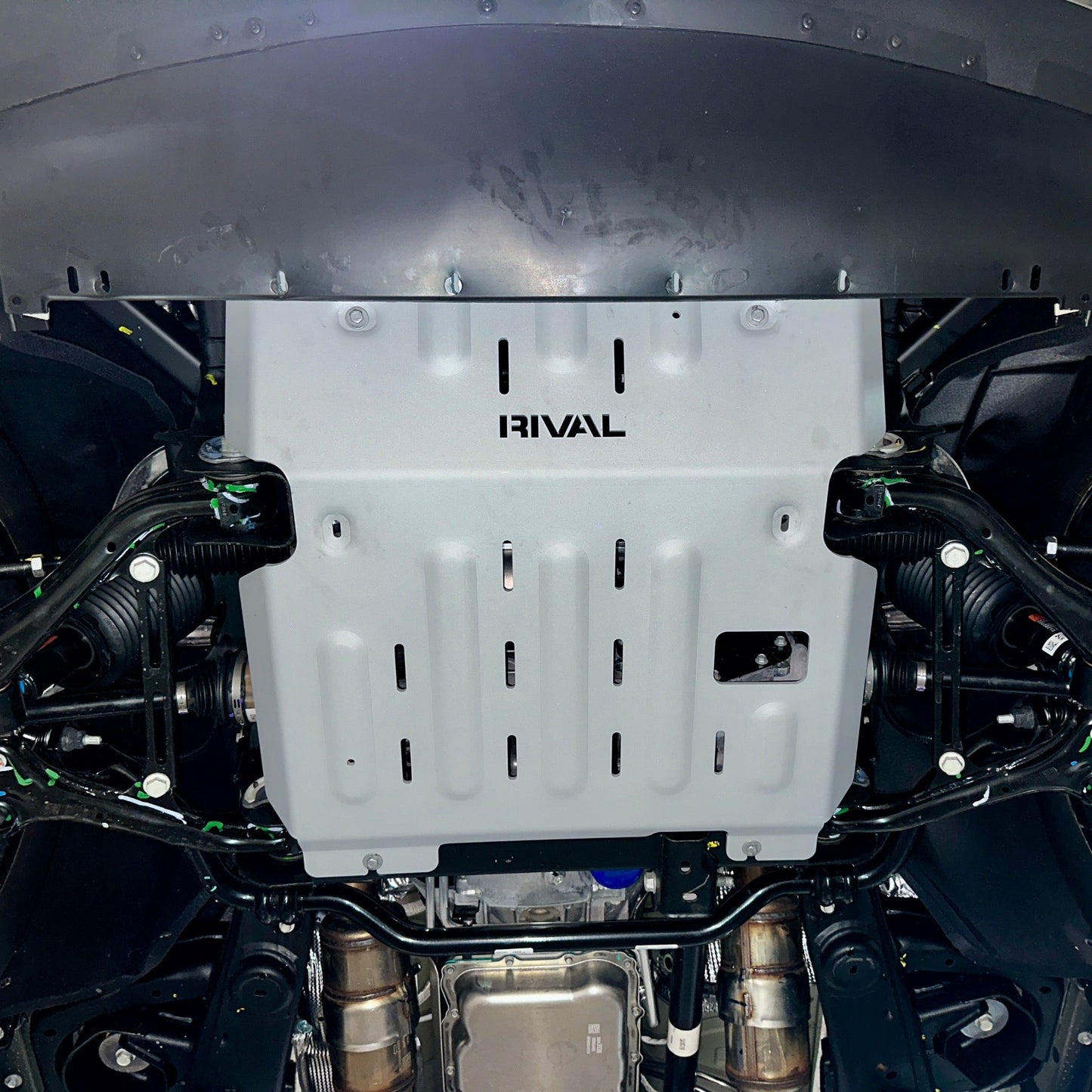 RIVAL Aluminum Engine Skid Plate Chevrolet Tahoe Silverado GMC Sierra Yukon Cadillac Escalade