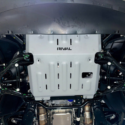RIVAL Aluminum Engine Skid Plate Chevrolet Tahoe Silverado GMC Sierra Yukon Cadillac Escalade