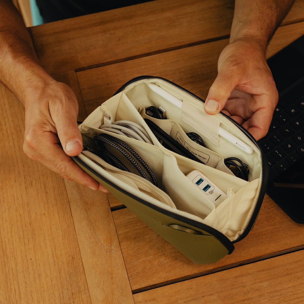Tech Pouch | Small | Kelp