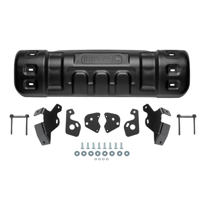 RIVAL Lower Skid Plate 2018-2025 Jeep Wrangler JL | 2007-2018 Jeep Wrangler JK | 2020-2025 Jeep Gladiator Except Mojave