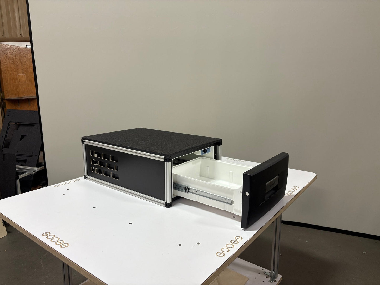 Dometic Fridge Drawer Module - Explore Series - Rectangular Top Plate - 19-1/4"W x 10"H x 34"D