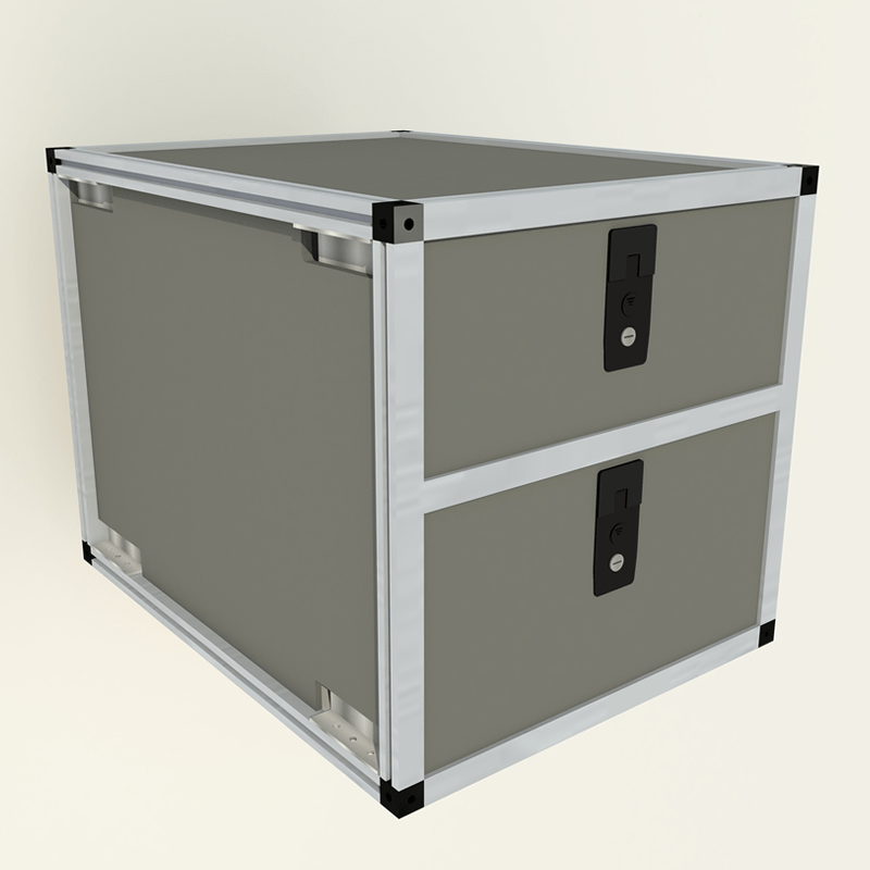 Double Drawer Module - 15 3/16" Wide x 28" Depth