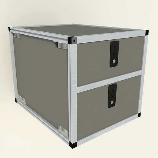 Double Drawer Module - 22 3/16" Wide x 30" Depth