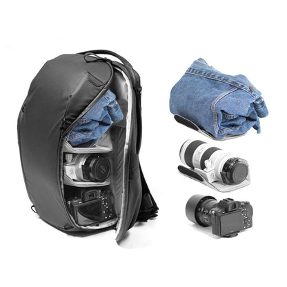 Everyday Backpack Zip | 20L | Black