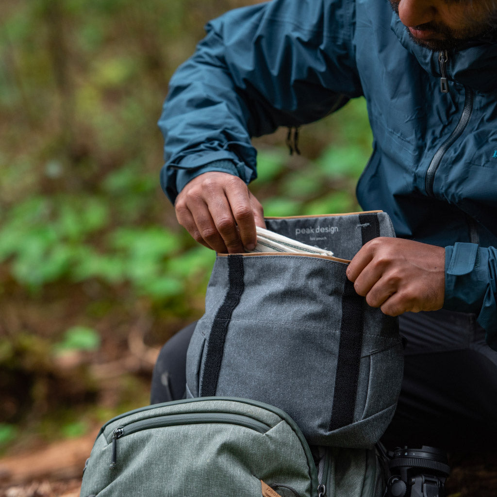 Field Pouch V2 | Charcoal (PFAS)