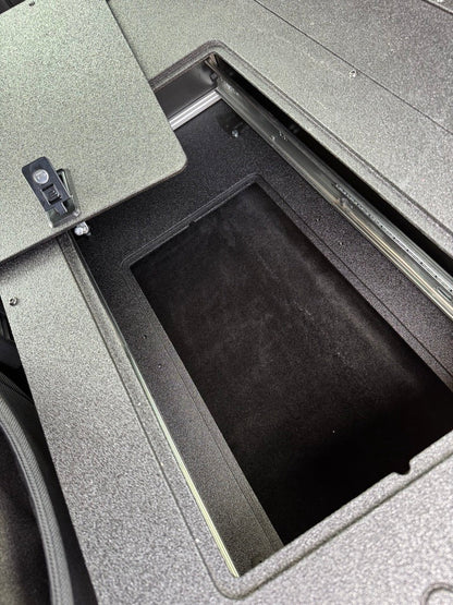 Ford - F150 - 2015-Present - 13th-14th Gen - Super Cab - without the center mounted B&O Subwoofer - Explore Series - Single Drawer Module - With Fitted Top Plate