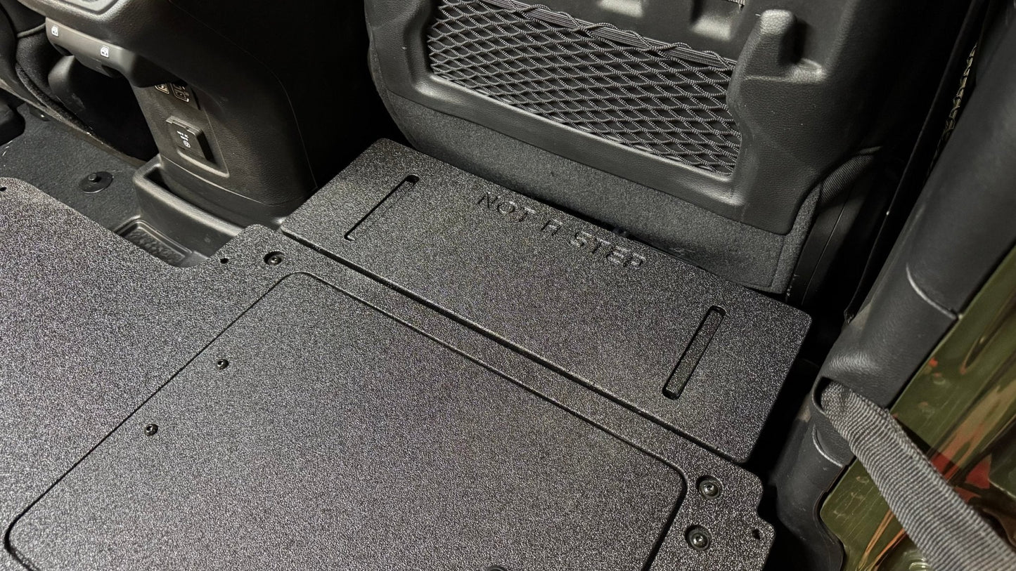 Jeep - Wrangler - 2018-Present - JLU - 4 Door - Explore Series - Seat Delete Pillow Extension Retro-Fit Kit