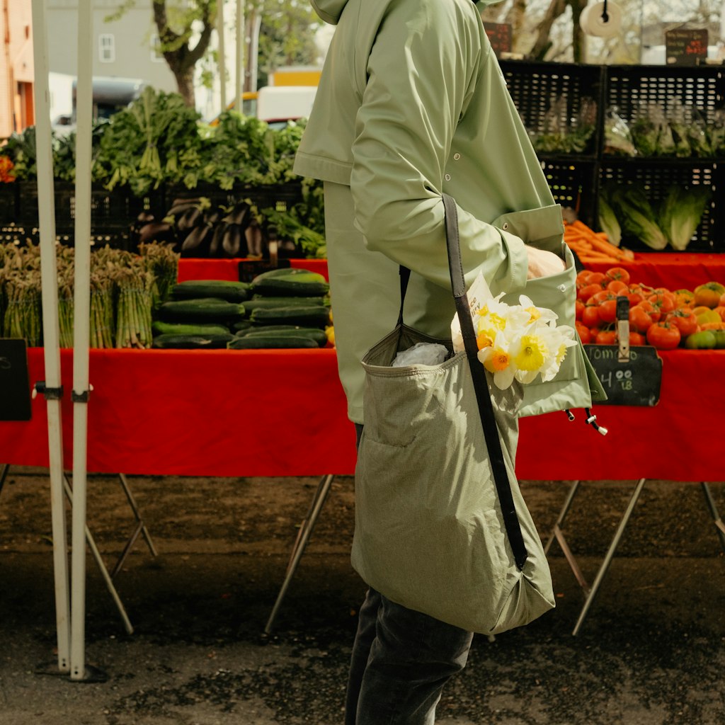 Packable Tote | Sage (PFAS)